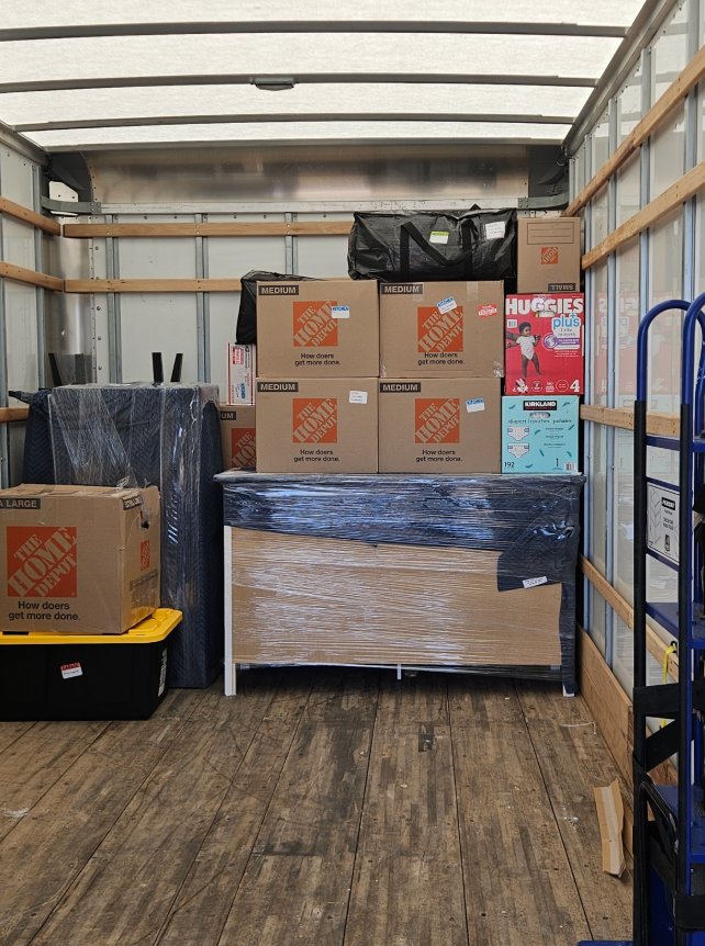 Move complete and delivered